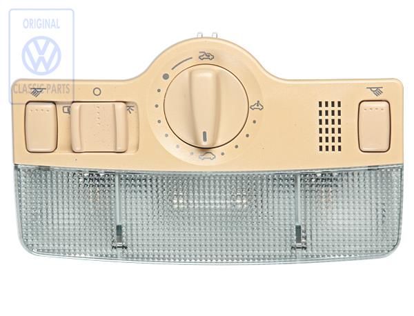 Volkswagen Touran 1 (1T) interieurlamp voor schuifdak - puurbeige