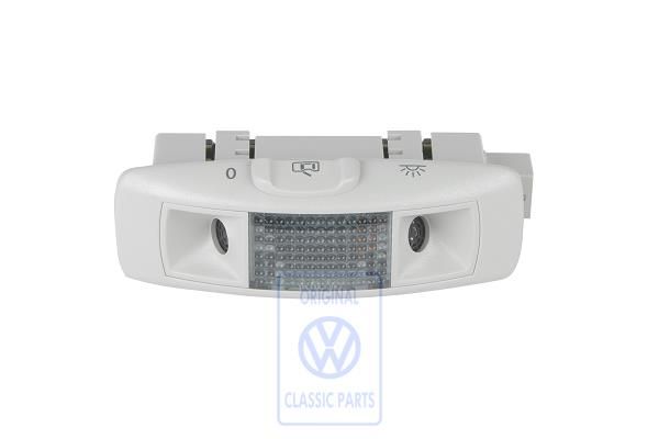Volkswagen leeslamp met ultrasoonsensor rechts voor schuifdak - parelgrijs