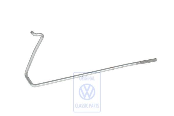 Volkswagen Golf 4 (1J) vergrendelingsstang deurslot - links, 2-deurs