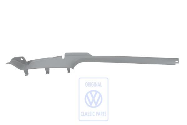 Volkswagen Golf 4 (1J) instaplijst - rechtsbinnen, flanelgrijs, 2-deurs