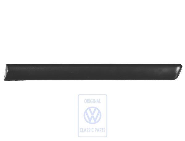Volkswagen Golf 4 (1J) stootlijst zijdeel - links, satijnzwart, tweedeurs