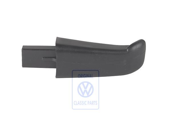 Volkswagen Golf 3 (1H) ontgrendelknop rugleuning - links, satijnzwart