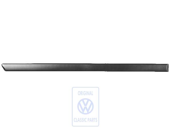 Volkswagen stootlijst achterdeur - rechts, satijnzwart