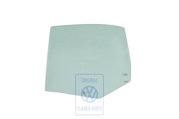 Volkswagen Bora (1J) portierruit - linksachter, groen, sedan