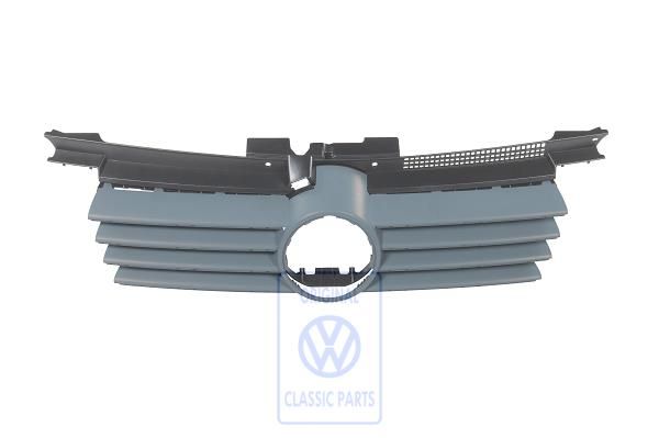 Volkswagen Bora (1J) grille met sierlijsten - gegrond