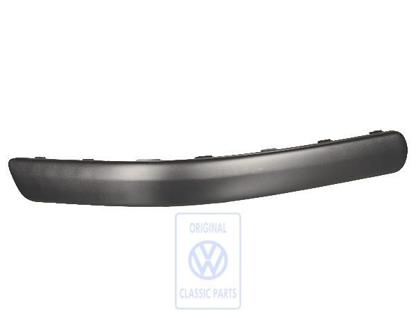 Volkswagen Golf 4 (1J) sierlijst achterbumper links - satijnzwart, sedan