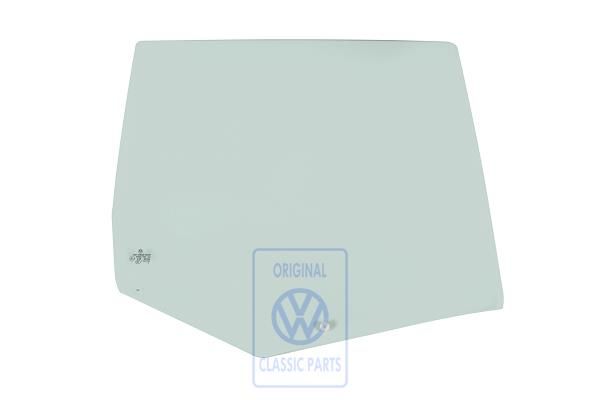 Volkswagen Golf 4 (1J) portierruit - rechtsachter, groen, vierdeurs sedan
