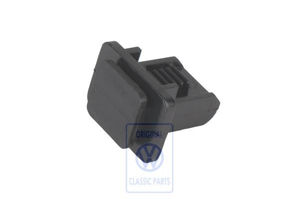 Volkswagen Bora (1J) clip voor afdekking slotdrager achter - stationwagen