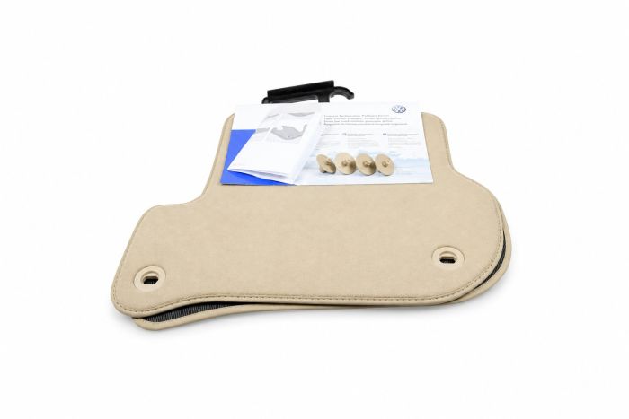 Textiele vloermatten achter voor Volkswagen Golf 5