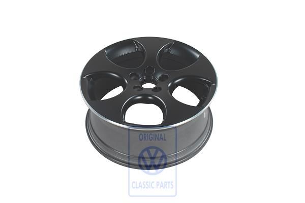 Volkswagen Golf 5 (1K) lichtmetalen velg Detroit 7,5x18 ET51 - matzwart