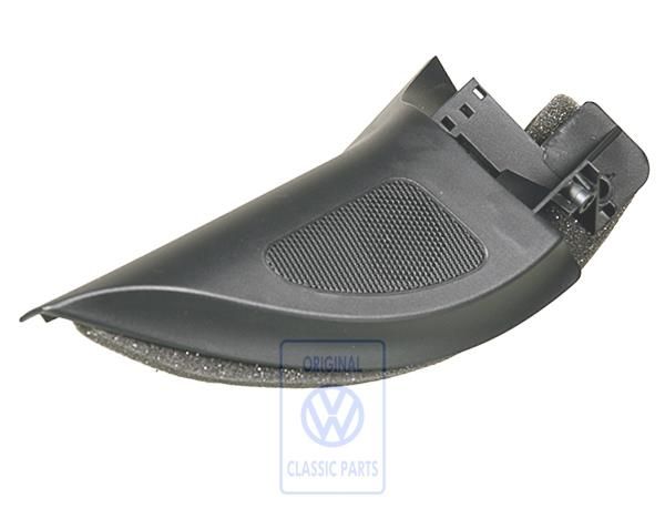 Volkswagen Golf 5 (1K) luidsprekerrooster - links, satijnzwart