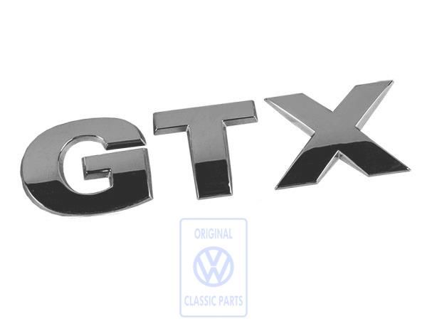 Volkswagen Golf 5 (1K) embleem GTX achterklep