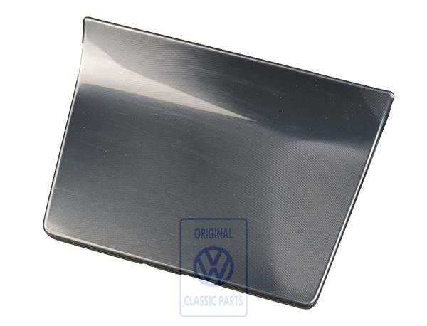 Volkswagen Golf 5 (1K) deksel asbak voor - mineraal aluminium