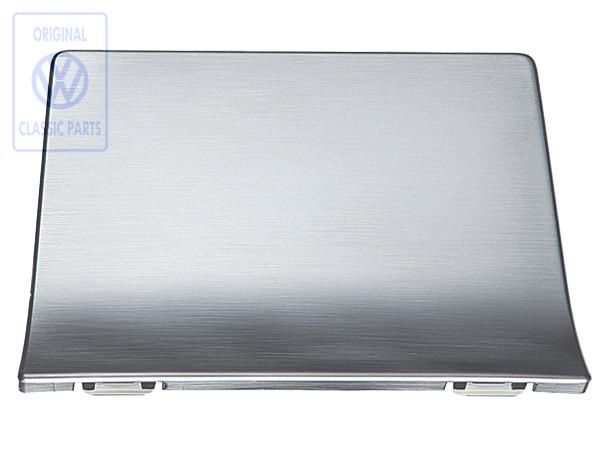 Volkswagen Golf 5 (1K) deksel asbak - voor, geborsteld aluminium