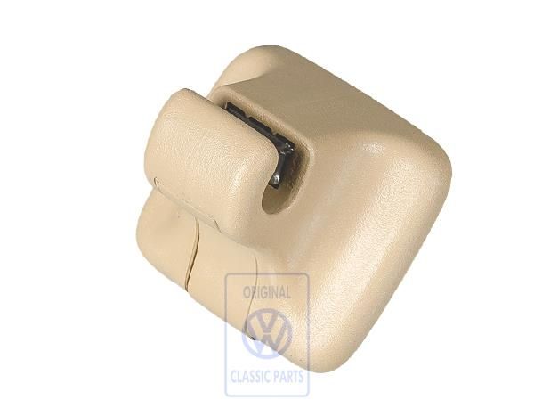 Volkswagen zonneklephouder - puurbeige