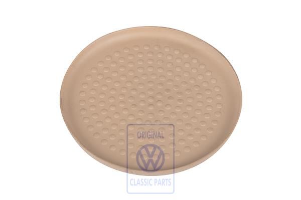 Volkswagen Golf 5 (1K) inzetstuk bekerhouder - puurbeige