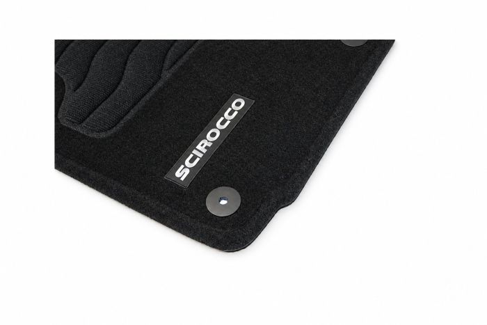 Volkswagen Scirocco 3 (Type 13) velours mattenset - zwart