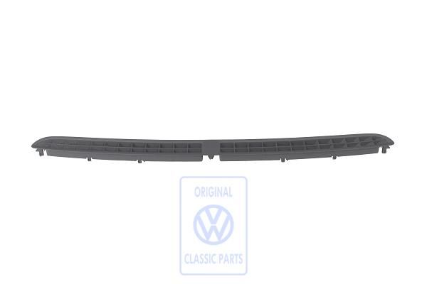 Volkswagen Golf 5 (1K) luchtrooster voorruit - antraciet