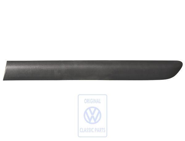 Volkswagen Golf 5 (1K) stootlijst zijdeel - links, satijnzwart, tweedeurs