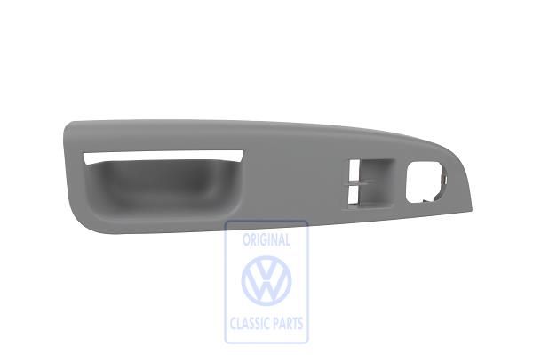 Volkswagen Golf 5 (1K) deurafdekking achter - rechts, artgrijs, handbediend