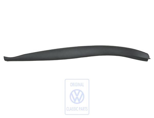 Volkswagen Golf 5 (1K) afsluitlijst achter - links, zwart, 4-deurs