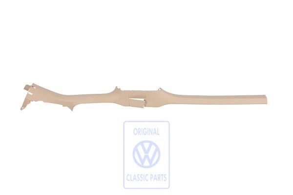 Volkswagen Golf 5 (1K) instaplijst - links, puurbeige, 4-deurs