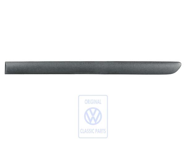 Volkswagen Golf 5 (1K) stootlijst achterdeur - links, satijnzwart, vierdeurs