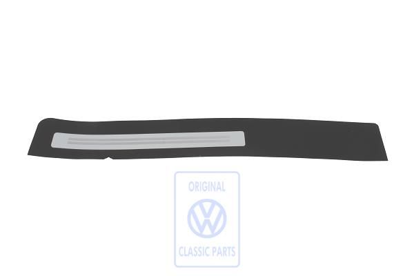 Volkswagen Golf 5 (1K) instapbeschermfolie R-LINE - rechtsachter, zwart/chroom