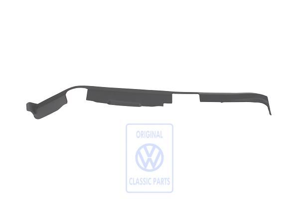 Volkswagen Golf 5 (1K) afsluitlijst achterdeur - linksvoor, zwart
