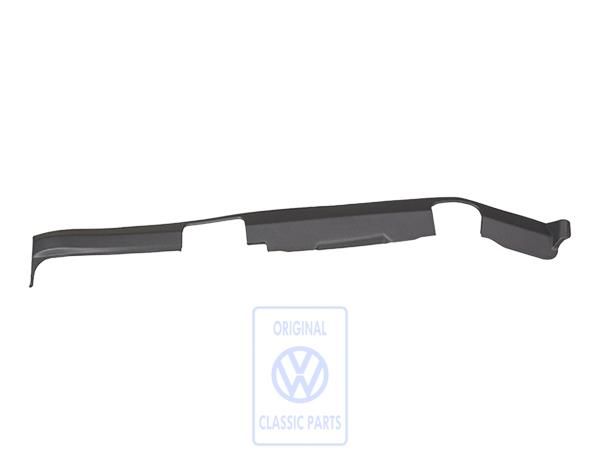 Volkswagen Golf 5 (1K) afsluitlijst achterdeur - rechts, zwart