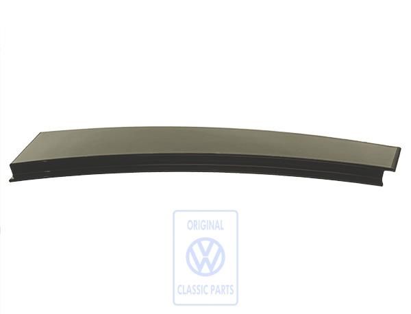 Volkswagen Golf 5 (1K) afdekking deurraamframe - rechts, glanzend zwart