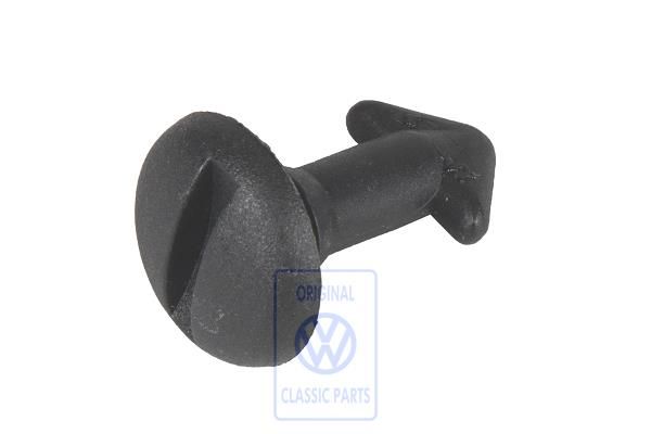 Volkswagen Polo 3 (6N) clip voor bagagenet - zwart