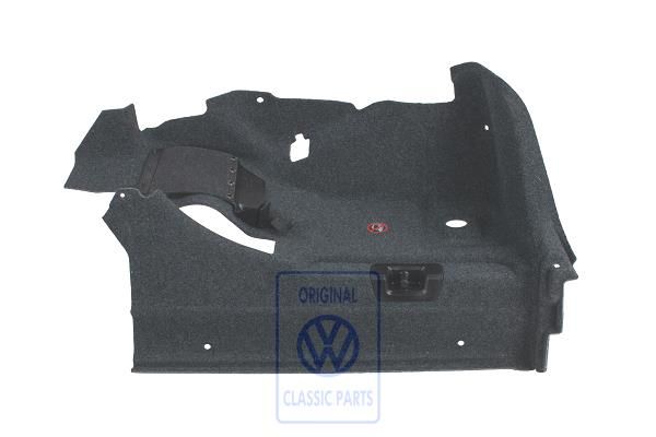Volkswagen Eos (1F) bagageruimtebekleding links - antraciet