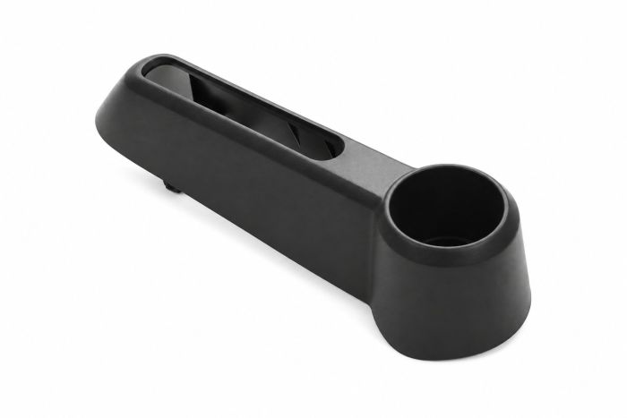 afdekking handrem middenconsole, titaanzwart