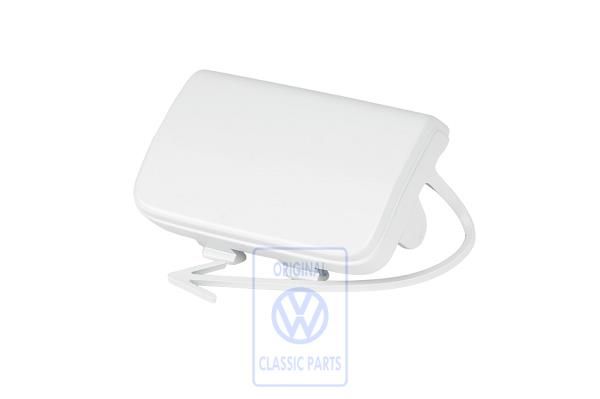 Volkswagen sleepoogkap voor - rechts, gegrond