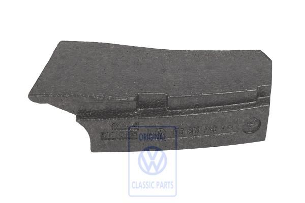 Volkswagen Touran 1 (1T) schuimvulling voorbumper - links