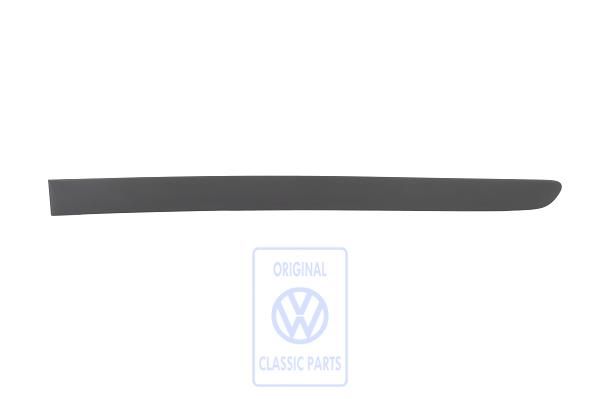 Volkswagen Touran 1 (1T) beschermlijst achterportier - links, satijnzwart