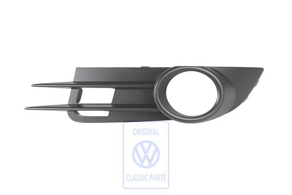 Volkswagen Touran 1 (1T) sluitstuk voorbumper - links, voor mistlampen