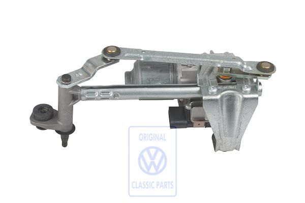 Volkswagen Touran 1 (1T) ruitenwissersteun met motor - links