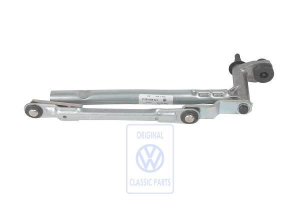 Volkswagen Touran 1 (1T) ruitenwissersteun met aandrijfstang - rechts