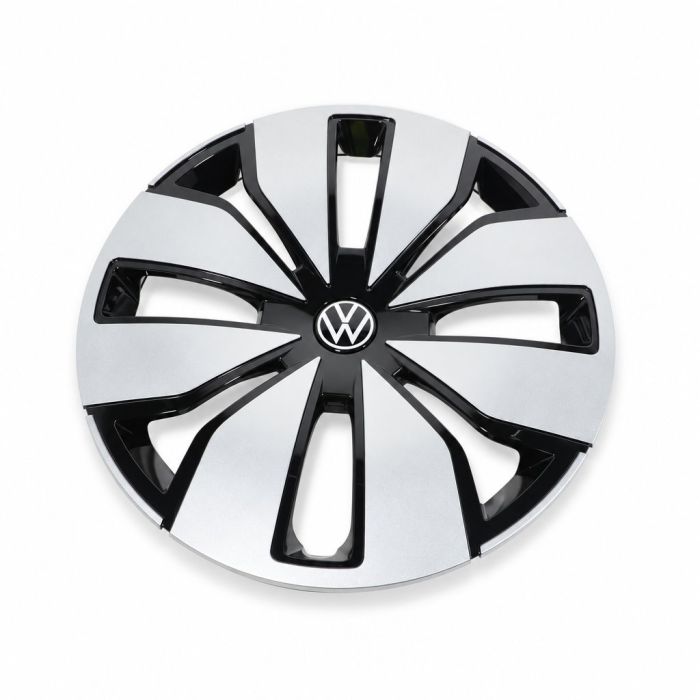 VW bedrijfswagens ID.Buzz wieldop - wieldop briljantchroom/zwart