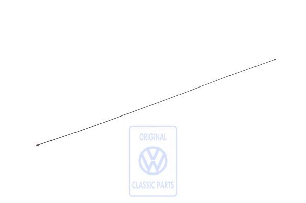 Volkswagen Transporter T2 remleiding achter - 2180 mm