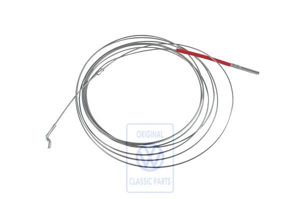 Volkswagen Transporter T2 gaskabel 3668 mm - links gestuurd