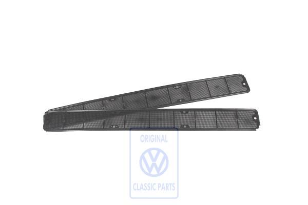 Volkswagen grille - zwart