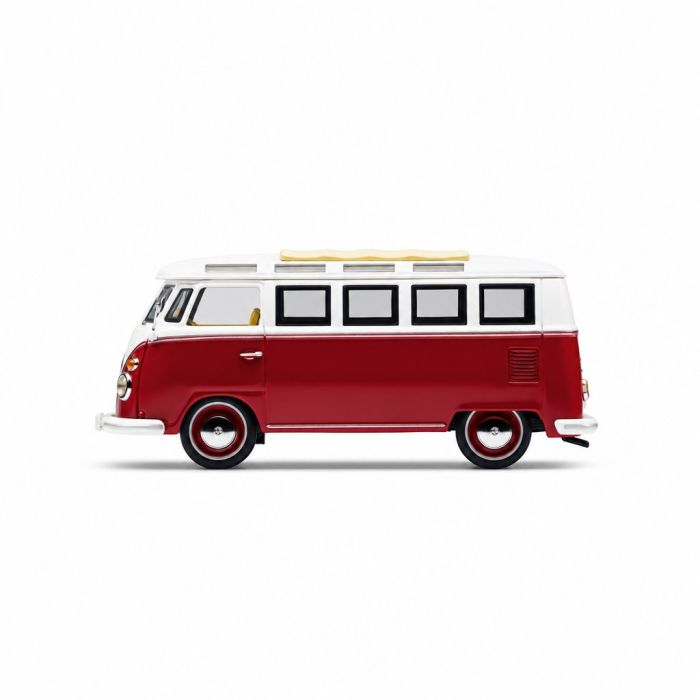 Volkswagen T1a Samba Bus modelauto (1:43, rood)