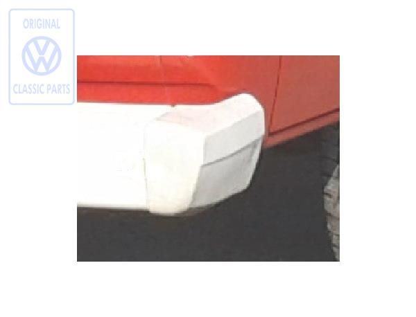 Volkswagen Transporter T3 bumperhoek - linksvoor of rechtsachter, papyruswit