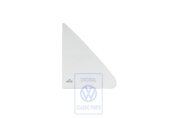 Volkswagen Transporter T3 vaste driehoeksruit - rechts, helder