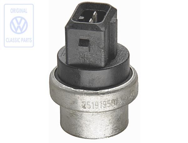 Volkswagen temperatuursensor 2-polig - zwart