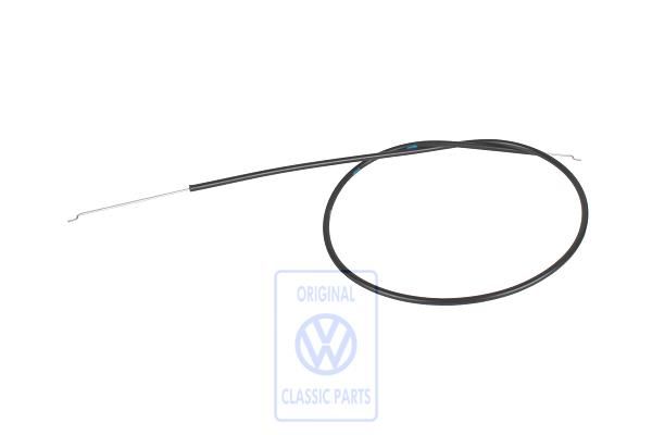 Volkswagen Transporter T3 bedieningskabel verwarming - blauw/geel, 920 mm (CS)