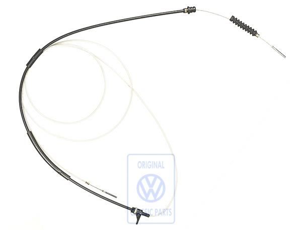 Volkswagen Transporter T3 gaskabel rechts gestuurd - 370 mm (DF, DH, EY)